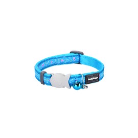 Butterfly Turquoise 12mm Cat Collar, Small
