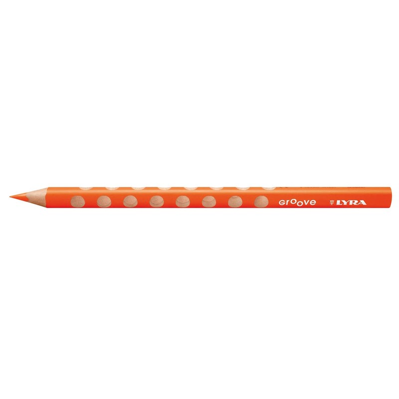 LYRA GROOVE Jumbo Colouring Pencils, Cardboard Case / Pack of