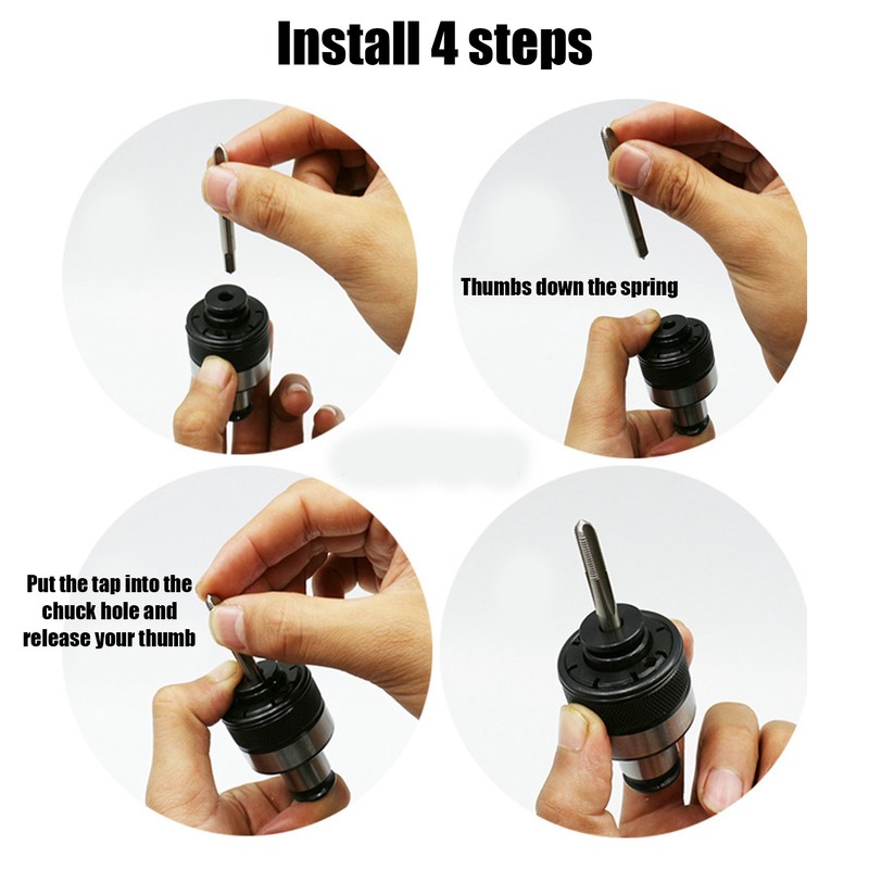 Tapping Collet Overload ProtectionFast Change Tap Chuck Japanese Standard GT24JISM20