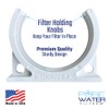Mounting Bracket for Inline Water Filters (Ice makers, Refrigerators, Undersink)