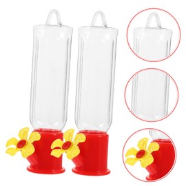 BESPORTBLE 4sets Adorable Bird Feeder Easy to Install Hanging Bird Feeders for Garden 4pcs*4