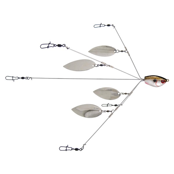 Yum Lures Yumbrella Tennessee Special Flash Mob 5 Wire, One Size