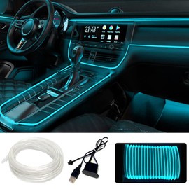 LED Interior Lighting Car, 5 m Car Interior Lighting, LED Atmosphere Light Car, Multicoloured Waterproof Ambient Lighting, Car LED Strips, Neon, Interior Lighting, Strips, Tape, Lamps