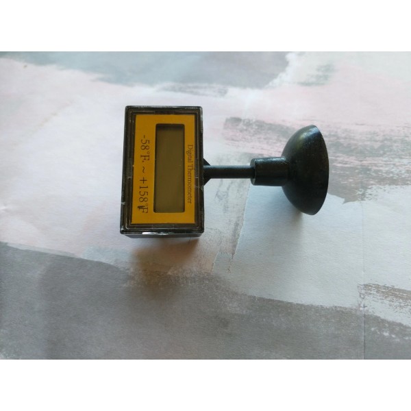 Does Not Apply Digital Display Reptile Terrarium Thermometer with Suction