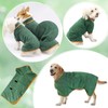 Microfiber Dog Dry Robe & Towel – Absorbent Quick Drying