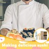 10Pcs Sushi Making Kit, Bamboo Sushi Rolling Mat, Includes 2