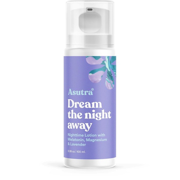 ASUTRA Melatonin Lotion with Magnesium, 100 mL - with Sweet