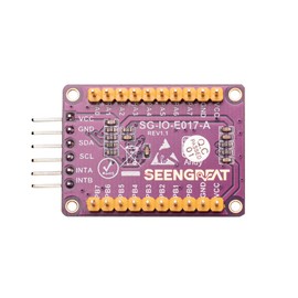 XICOOLEE MCP23017 IO Expansion Board Module 16 I/O Pins for Raspberry Pi for Arduino STM32 Onboard 3-Digit DIP Switch I2C Interface 3.3V/5V Level