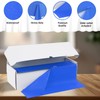 WDF 54 Inch X 100 Feet Blue Plastic Table Cover
