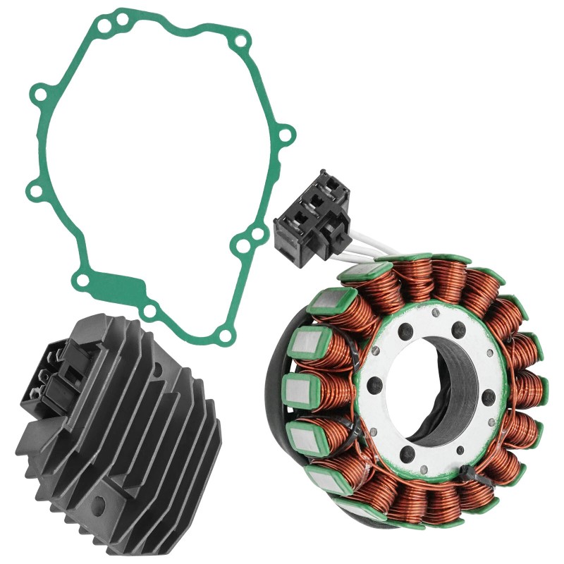 Caltric Stator Regulator Rectifier And Gasket for Yamaha FZ6R 2009