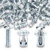 Cavity Metal Anchor, Pack of 30 Cavity Dowels, Metal M5