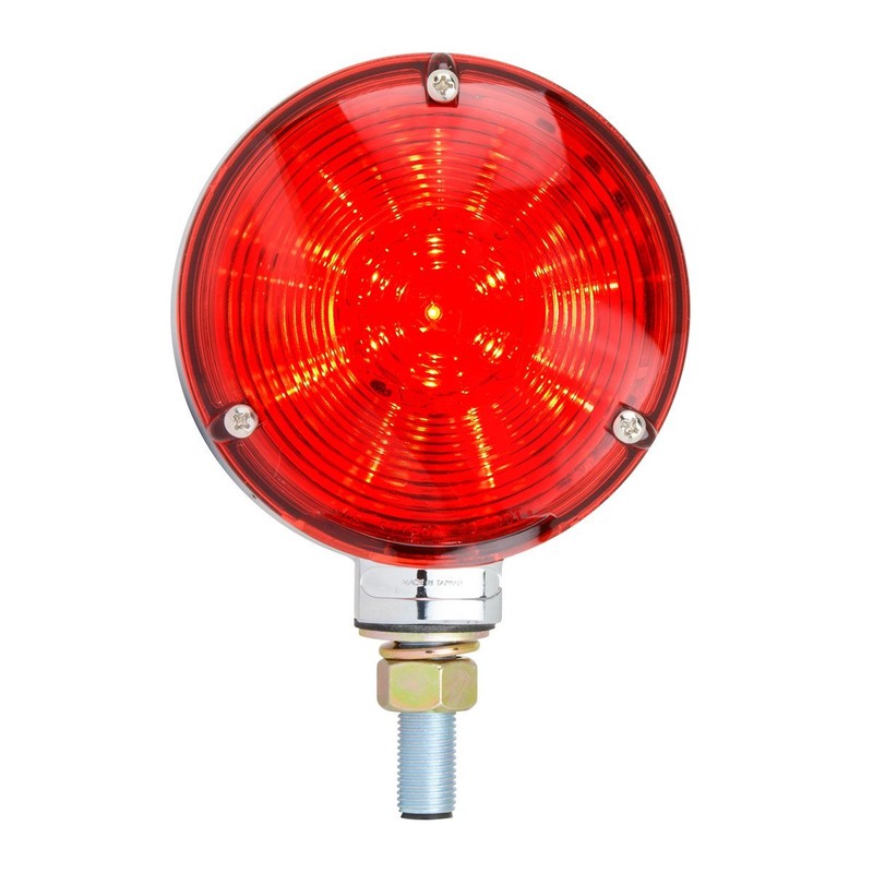 Grand General 77611 Star Amber/Red 4" Double Faced 48 LED