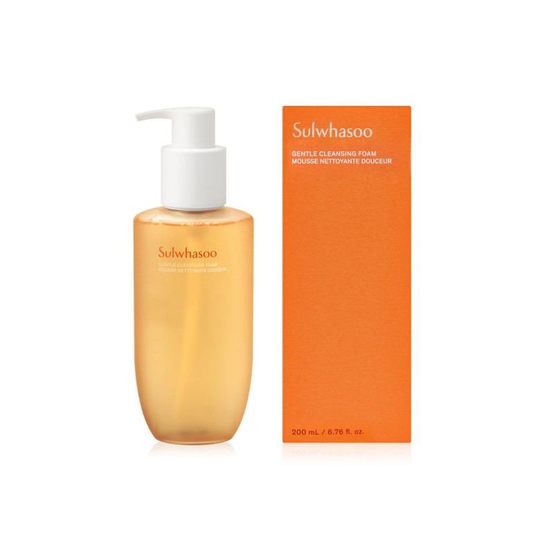 Sulwhasoo Gentle Cleansing Foam 200ml Moisturizing Foam / 설화수 순행클렌징폼