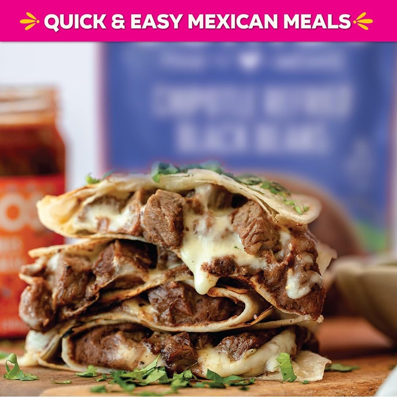 Somos Beans Refried Chipotle 10 OZ