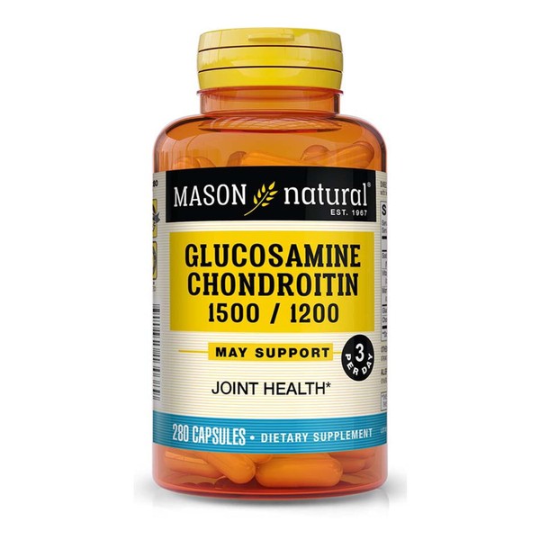 Mason Glucosamine/Chondroitin Maximum Strength 280 Capsules