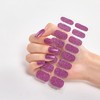 Pegatinas Autoadhesivas para Uñas, 128 Piezas de Tiras de Esmalte