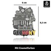 United1871 Germany Souvenir Magnet, Berlin Souvenir, Keepsake Magnet Made of