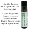 Migrelief Comfort Stick Migraña Dolor Cabeza Aceite Esencial Roll Menta