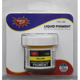 Yellow Pigment for Epoxy Resin, Gelcoat, Paint - 1 oz