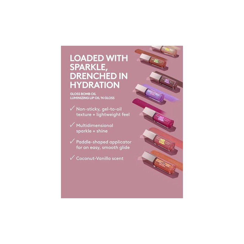 Gloss Bomb Luminizing Lip Oil N Gloss - 05 Frosted