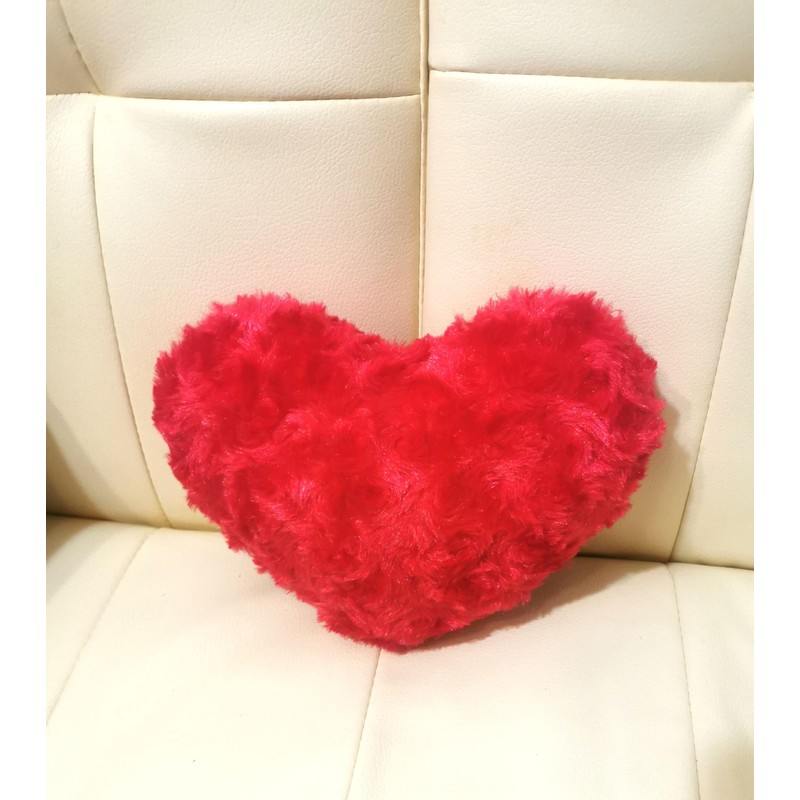 VX Plush Heart Shaped Mini Cushion 7.9 inches (20 cm)