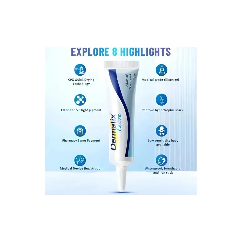 Crema Cicatrizante Dermatix Ultra Todo Tipo Piel 15g