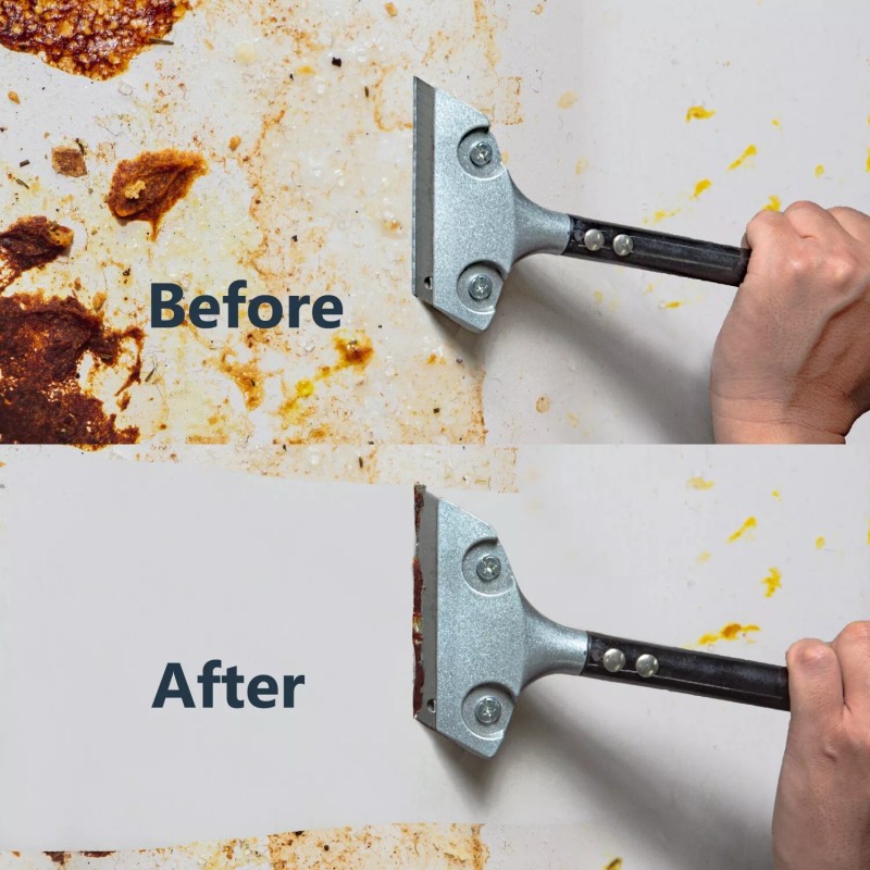 Powertec 24 Inch Heavy Duty Razor Scraper - 4" Wide