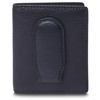 Bosca Navayo Deluxe Cartera de bolsillo frontal, Azul/Negro, Una talla,