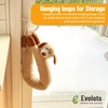 Evelots Under Door Dog Draft Stopper - Weighted - Keep