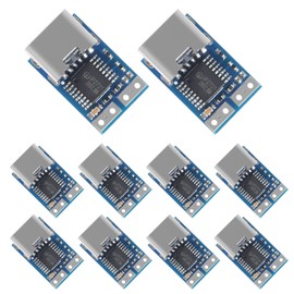 10 Pack Type-C PD Decoy Module,USB-C PD 12V DC Fixed Voltage Power Trigger Module 5A Type-C Female Input