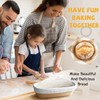Cast Iron Dutch Oven for Bread Baking, With Banneton Bread