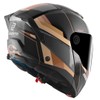 Bogotto Ezion Flip-Up Helmet, Matte Black/Brown, S