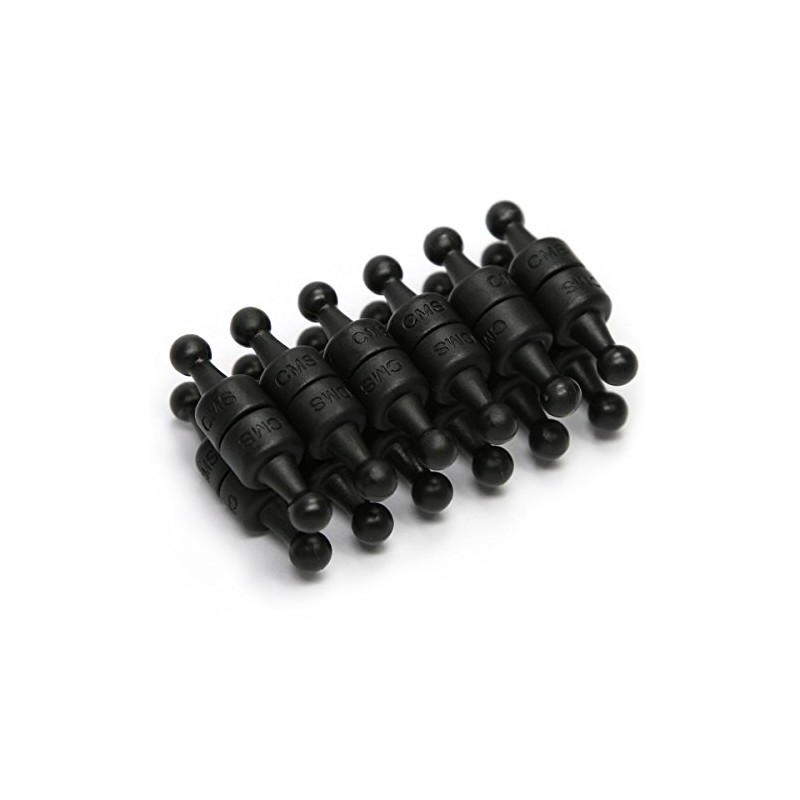 CMS Magnetics - (24-Pack Small NeoPin Black) Strong Neodymium Magnetic