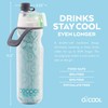 O2COOL Mist 'N Sip Misting Water Bottle 2-in-1 Mist And