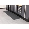 G-Floor Performance Vinyl Garage Runner Small Coin Pattern (Slate Grey,