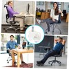 Ciieeo 5pcs Pulley Pu Office Chair Wheels Rubber Chair Casters