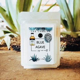 3 PACK Blue Agave Made In USA Fragrance Wax Melts Tarts Luxury Premium Soy 3 2.4 ox Clean Ingredients Essential Oils Hand Poured Cubes Floral Flowering Long Lasting Scent