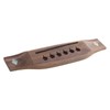 Acoustic Guitar Bridge Rosewood Pre Drilled Precisely Cut Folk Guitar