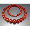 Stone Street AAAA Carnelian Necklace Natural Stone Achieving Goal Power