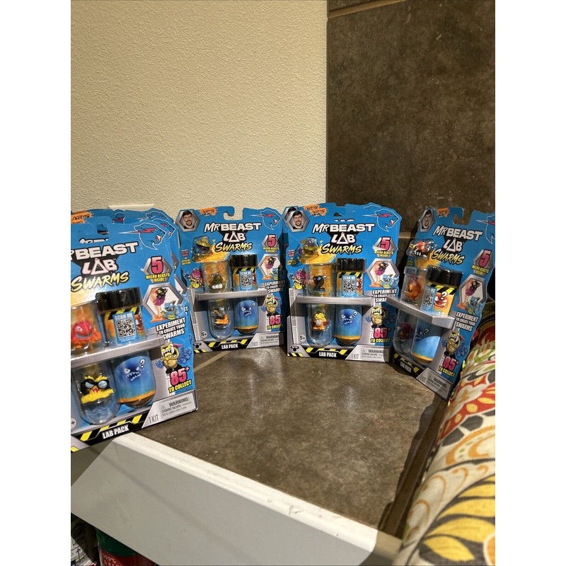 Moose Enterprise NEW Mr Beast Lab Swarms 5 Pack with