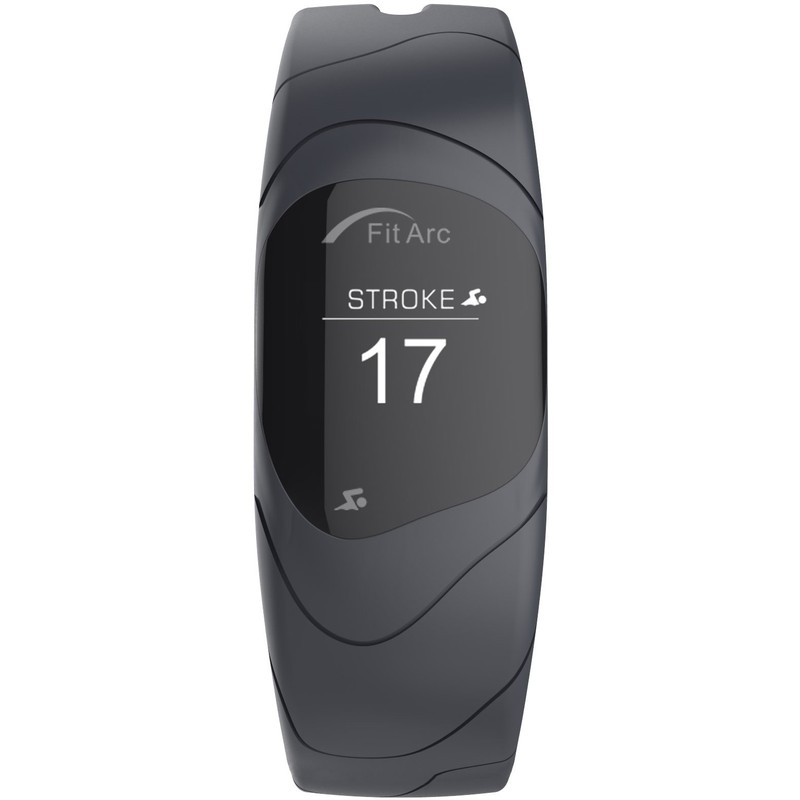 FitArc Reflex Activity Tracker with Water Sensor - Grey/White Strap