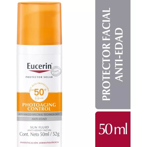Eucerin Sun Photoaging Control Fluido facial antiedad FPS 50 x 50 ml