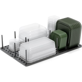 Bandeja organizadora para cajones Peggy de Umbra – Almacenamiento ajustable gris