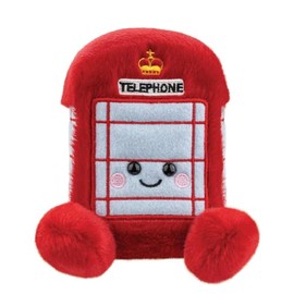Aurora, 61569, Palm Pals Hattie Telephone Box, 5I, Soft Toy, Red and White