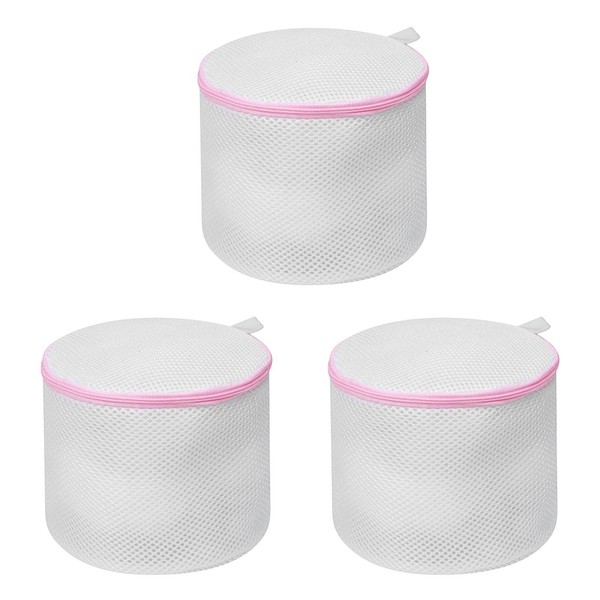Divono 3pcs Bra Washing Machine Bag,Bra Wash Bag,Mesh Laundry Bags,Washing Bags for Delicates,Bra Bags,Reusable,for Bras and Underwear, Socks,Baby Clothes,Suitable for Used at Home and Travel