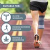 Actesso Compression Knee Support - Elastic Sleeve for Sprains &