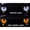 For Kenworth T2000 Truck 7" inch Round LED Headlights +