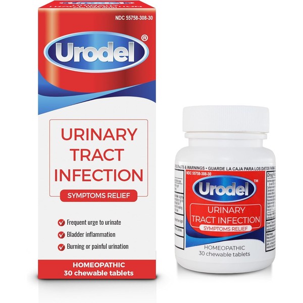 URODEL® Homeopathic Tablets for Urinary Tract Infection Symptoms Relief |