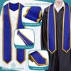 Endea Graduation Plain Honor Stole With Trim Color & Classic