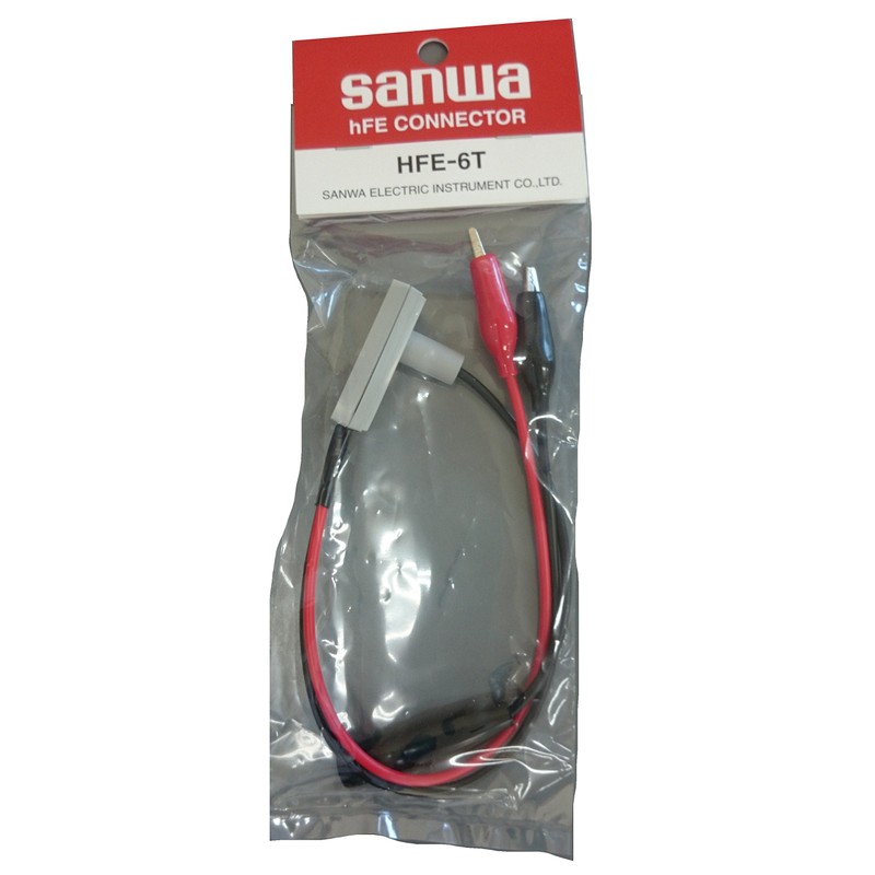 Sanwa Electric Instrument HFE-6T hFE Connector